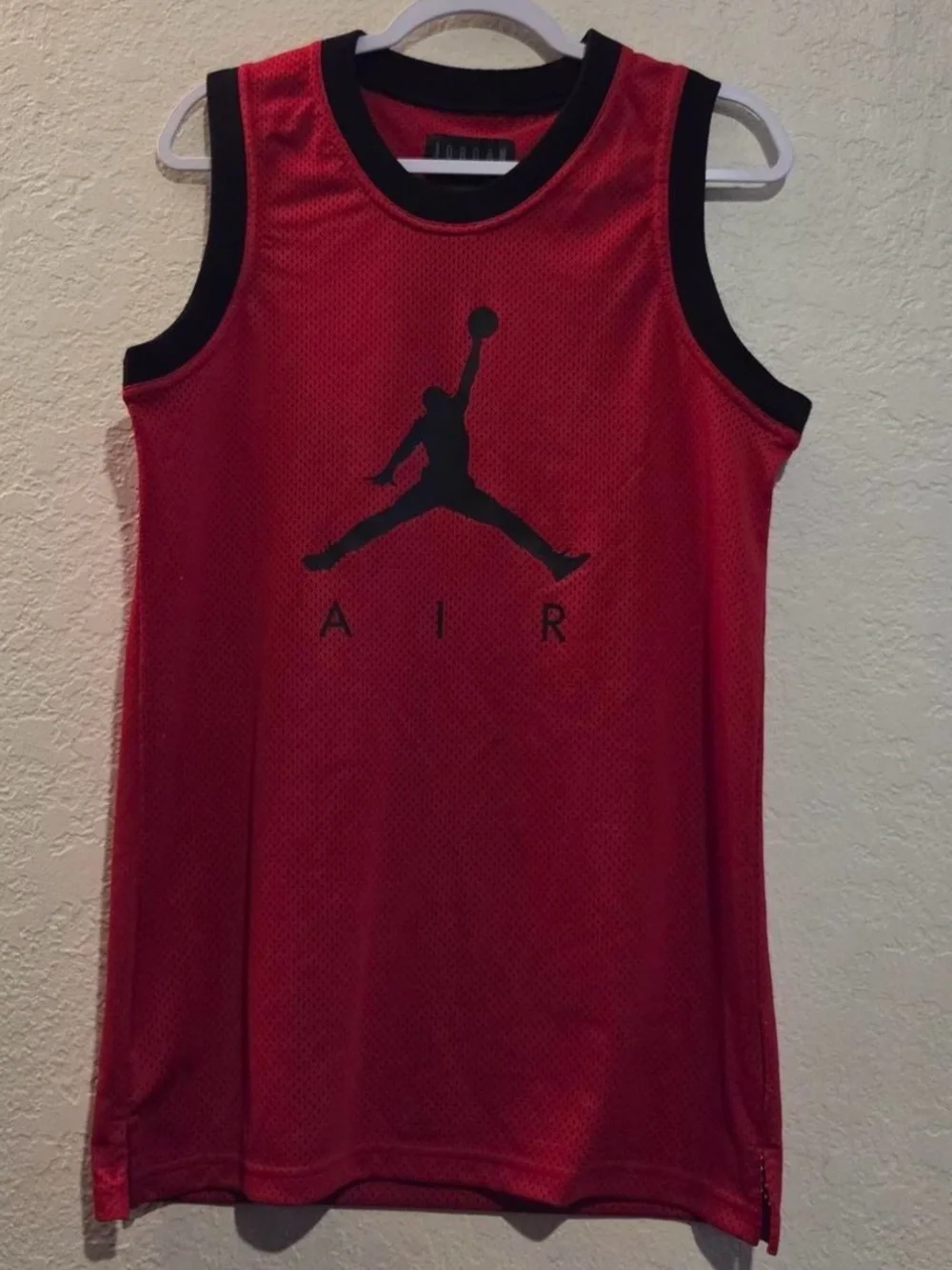 Air Jordan Mens Red Basketball Jersey